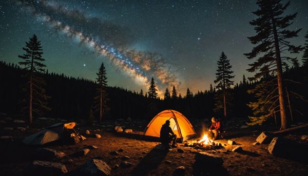 Comment observer les étoiles en camping la nuit ?
