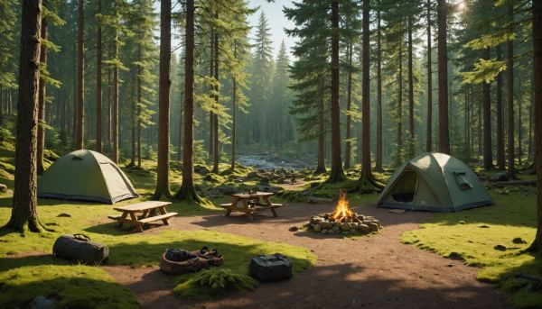 Pourquoi privilégier un camping calme et boisé ?