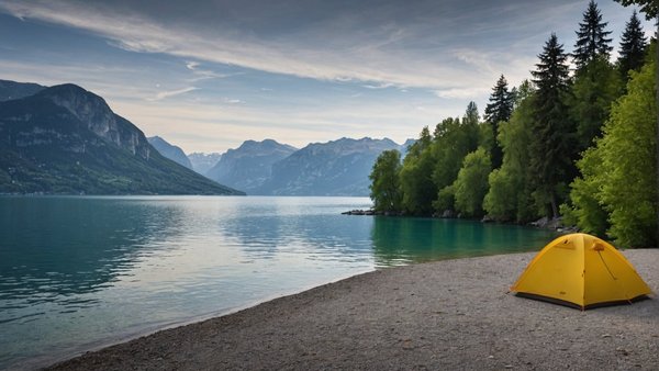 Évadez-vous au camping l'idéal au bord du lac d'annecy
