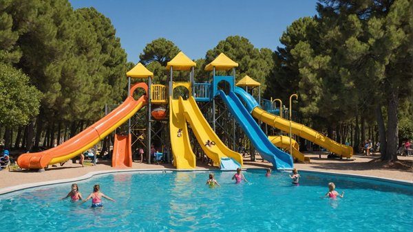 Découvrez le plaisir du camping avec parc aquatique à grimaud