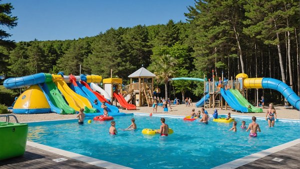 Découvrez le paradis des familles : camping finistere avec parc aquatique