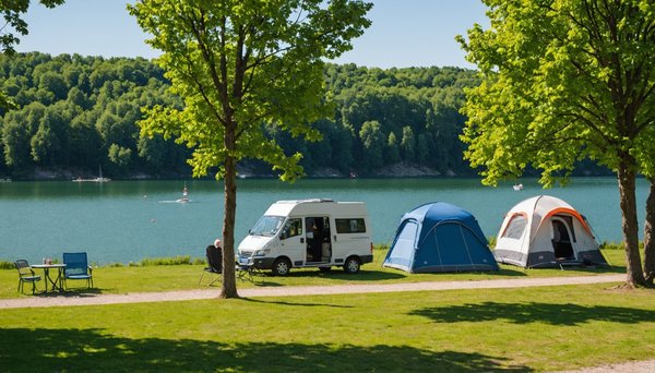 Découvrez le camping 3 étoiles du lac de la thésauque en haute garonne