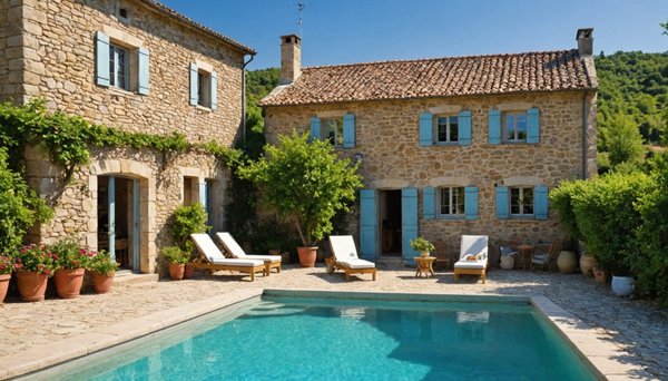Vacances au calme ardèche : gîtes charmants avec piscine
