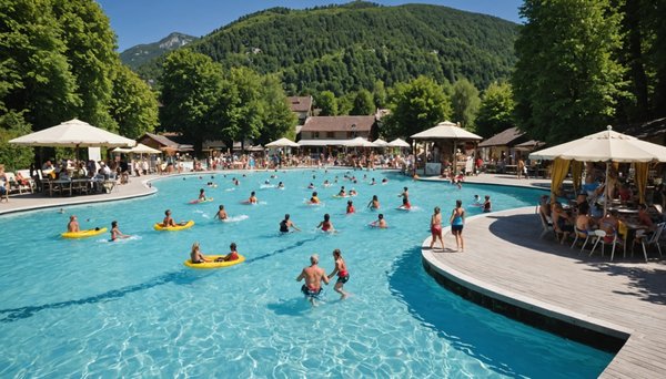 Plaisirs aquatiques aux campings annecy : découvrez les piscines de la ravoire, les fontaines et lo velâjo