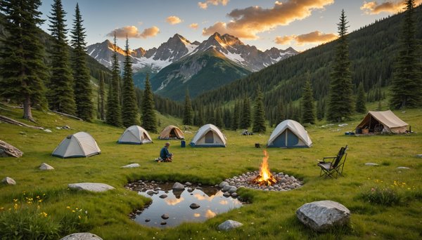 Organiser un sejour nature en camping dans les alpes