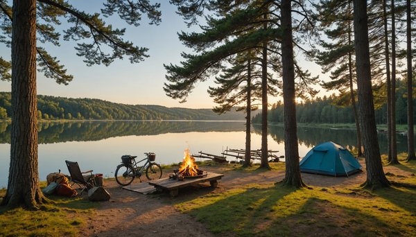 Camping au bord d'un lac en france : les plus belles destinations